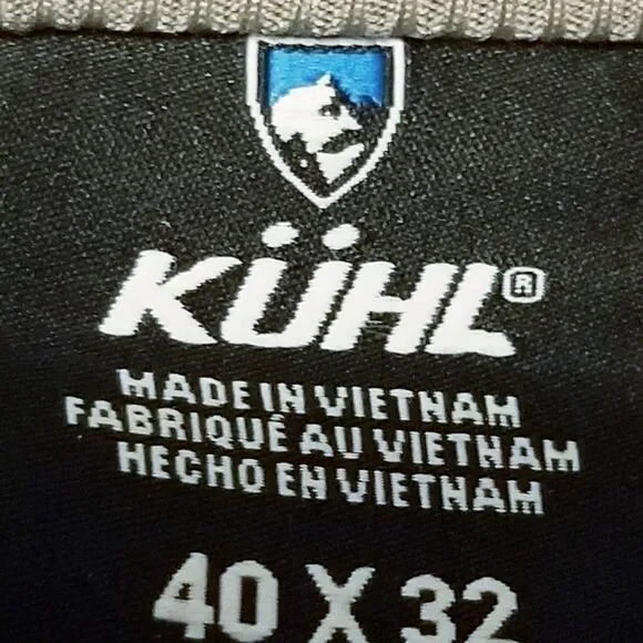 Kuhl Deceptr Pants Men Size 40x32 Olive Gray Lightweight Hiking Stretch (40×31) - Picture 6 of 7